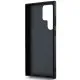 Husa Samsung Galaxy S24 Ultra - DKNY Leather Mono Stripe & Metal Logo (DKHCS24LPRTHSLK) - Black