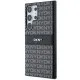Husa Samsung Galaxy S24 Ultra - DKNY Leather Mono Stripe & Metal Logo (DKHCS24LPRTHSLK) - Black