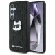 Husa Samsung Galaxy S25 - Karl Lagerfeld Hardcase Monogram Leather (KLHCS25SPGKLCHPK) - Choupette Head Pin Husa Samsung Galaxy S25 - Karl Lagerfeld Hardcase Monogram Leather (KLHCS25SPGKLCHPK) - Choupette Head Pin