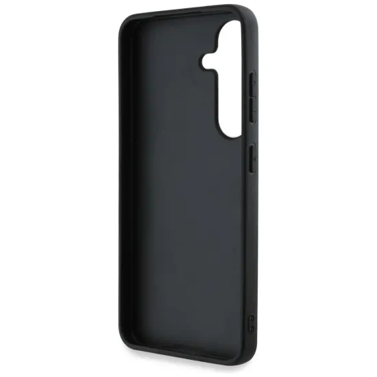 Husa Samsung Galaxy S25 - Karl Lagerfeld Hardcase Monogram Leather (KLHCS25SPGKLCHPK) - Choupette Head Pin Husa Samsung Galaxy S25 - Karl Lagerfeld Hardcase Monogram Leather (KLHCS25SPGKLCHPK) - Choupette Head Pin