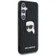 Husa Samsung Galaxy S25 - Karl Lagerfeld Hardcase Monogram Leather (KLHCS25SPGKLKIPK) - Karl Head Pin Husa Samsung Galaxy S25 - Karl Lagerfeld Hardcase Monogram Leather (KLHCS25SPGKLKIPK) - Karl Head Pin