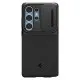 Husa Samsung Galaxy S25 Ultra - Spigen Optik Armor - Black Husa Samsung Galaxy S25 Ultra - Spigen Optik Armor - Black