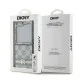 Husa Samsung Galaxy Z Flip6 - DKNY Leather Chequered Pattern Printed Stripes (DKHCZF6PCPTSSE) - Beige Husa Samsung Galaxy Z Flip6 - DKNY Leather Chequered Pattern Printed Stripes (DKHCZF6PCPTSSE) - Beige