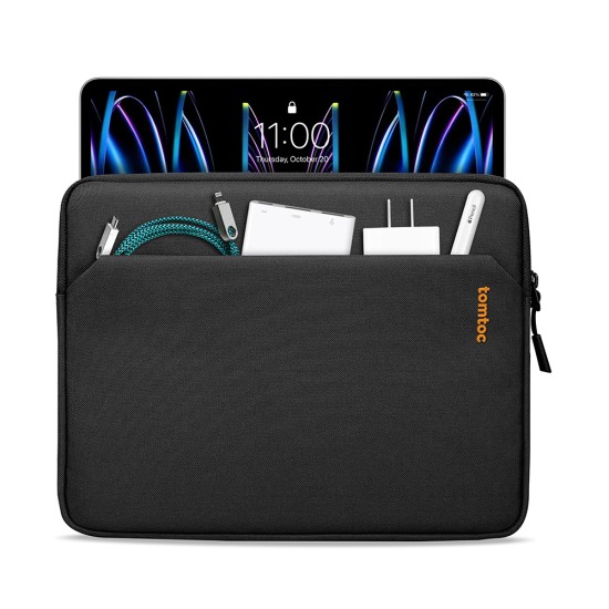 Husa Tabeta 12.9″ - Tomtoc Tablet Sleeve (B18B1D1) - Black