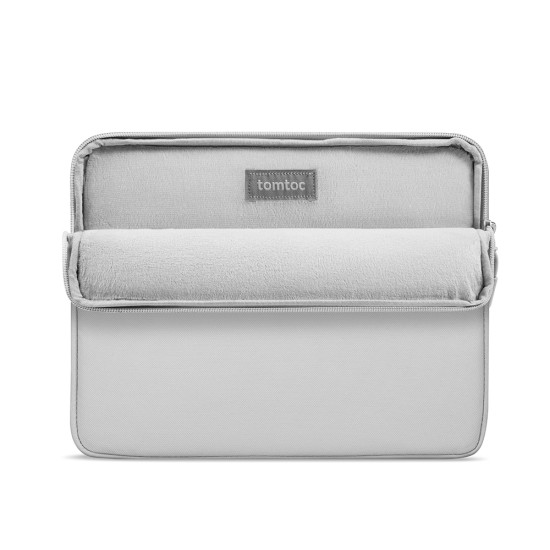 Husa Tabeta 12.9″ - Tomtoc Tablet Sleeve (B18B1G1) - Light Gray