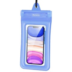 Husa Universala pentru Telefon, 6.8 inci - Yesido (WB11) - Blue Husa Universala pentru Telefon, 6.8 inci - Yesido (WB11) - Blue