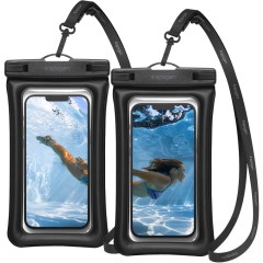 Husa universala pentru telefon (set 2) - Spigen Waterproof Case A610 - Black Husa universala pentru telefon (set 2) - Spigen Waterproof Case A610 - Black