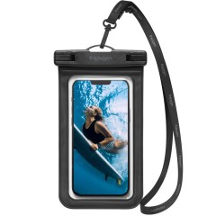 Husa universala pentru telefon - Spigen Waterproof Case A601 - Black Husa universala pentru telefon - Spigen Waterproof Case A601 - Black