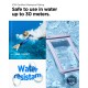 Husa universala pentru telefon - Spigen Waterproof Case A610 - Aqua Blue