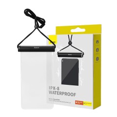 Husa Waterproof IPX8 pentru Telefon 7.2 - Baseus (P60263701113-00) - Black Husa Waterproof IPX8 pentru Telefon 7.2 - Baseus (P60263701113-00) - Black