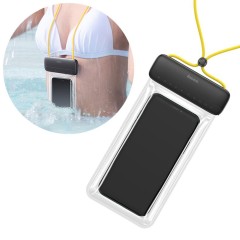 Husa Waterproof pentru Telefon 7.2 - Baseus Lets Go (ACFSD-DGY) - Yellow Husa Waterproof pentru Telefon 7.2 - Baseus Lets Go (ACFSD-DGY) - Yellow