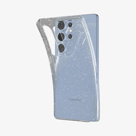 Huse pentru Samsung Galaxy S25 Ultra - Spigen Liquid Crystal Glitter - Crystal Quartz Huse pentru Samsung Galaxy S25 Ultra - Spigen Liquid Crystal Glitter - Crystal Quartz