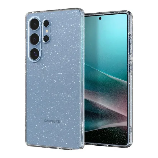 Huse pentru Samsung Galaxy S25 Ultra - Spigen Liquid Crystal Glitter - Crystal Quartz Huse pentru Samsung Galaxy S25 Ultra - Spigen Liquid Crystal Glitter - Crystal Quartz