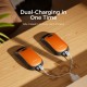Incalzitoare de Maini, Type-C, IP45, Magnetic, with Strap, 2x 3000mAh - Ocoopa (UT3061- OG) - Orange Incalzitoare de Maini, Type-C, IP45, Magnetic, with Strap, 2x 3000mAh - Ocoopa (UT3061- OG) - Orange
