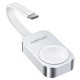 Incaractor Magnetic pentru iWatch, 5W, with Type-C Cable, Portable - Acefast (E21) - Silver Incaractor Magnetic pentru iWatch, 5W, with Type-C Cable, Portable - Acefast (E21) - Silver