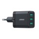 Incarcator 3x USB, 3.4A, 17W - JoyRoom (JR-TCN02) - Black