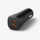 Incarcator Auto 2x Type-C Fast Charging 50W - Spigen Arcstation Essential (EV502) - Black Incarcator Auto 2x Type-C Fast Charging 50W - Spigen Arcstation Essential (EV502) - Black