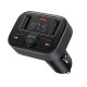 Incarcator Auto cu Modulator FM, USB, Type-C, 18W - Baseus S-09 Lite (C10762300113-00) - Cluster Black