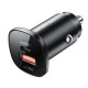 Incarcator Auto Type-C, USB, 38W, Dual-Port, Fast Charging, Lumina LED - Acefast (B1) - Black Incarcator Auto Type-C, USB, 38W, Dual-Port, Fast Charging, Lumina LED - Acefast (B1) - Black