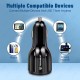 Incarcator Auto USB-A QC 5.0 30W, USB-C PD30W - Techsuit Premium (TE-022) - Black Incarcator Auto USB-A QC 5.0 30W, USB-C PD30W - Techsuit Premium (TE-022) - Black