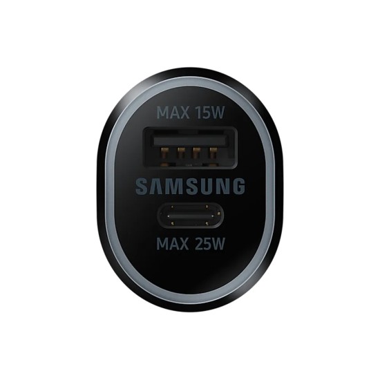 Incarcator Auto USB, Type-C, Fast Charging 40W - Samsung Duo (EP-L4020NBEGEU) - Black (Blister Packing) Incarcator Auto USB, Type-C, Fast Charging 40W - Samsung Duo (EP-L4020NBEGEU) - Black (Blister Packing)