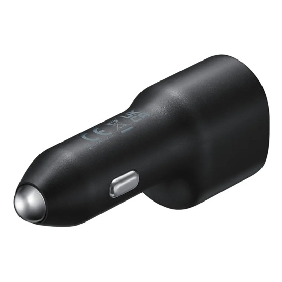Incarcator Auto USB, Type-C, Fast Charging 40W - Samsung Duo (EP-L4020NBEGEU) - Black (Blister Packing) Incarcator Auto USB, Type-C, Fast Charging 40W - Samsung Duo (EP-L4020NBEGEU) - Black (Blister Packing)