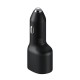 Incarcator Auto USB, Type-C, Fast Charging 40W - Samsung Duo (EP-L4020NBEGEU) - Black (Blister Packing) Incarcator Auto USB, Type-C, Fast Charging 40W - Samsung Duo (EP-L4020NBEGEU) - Black (Blister Packing)