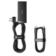 Incarcator/Cablu de alimentare GaN3 Pro 100W - Baseus (PSZM000201) - Black Incarcator/Cablu de alimentare GaN3 Pro 100W - Baseus (PSZM000201) - Black