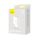 Incarcator de Priza 3xUSB, 17W - Baseus (CCXJ020102) - White