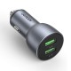 Incarcator Dual USB, Fast Charging, 36W, 3A - Ugreen (10144) - Dark Blue