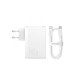 Incarcator EU 3in1, 140W, Cablu Type-C, 1m - Baseus GaN5 Pro (CCGP100202) - White Incarcator EU 3in1, 140W, Cablu Type-C, 1m - Baseus GaN5 Pro (CCGP100202) - White