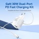 Incarcator EU, GaN, Type-C, USB, PD30W, Fast Charging - Vention (TZ-FEQB0-EU-01) - Black Incarcator EU, GaN, Type-C, USB, PD30W, Fast Charging - Vention (TZ-FEQB0-EU-01) - Black