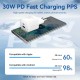 Incarcator EU, GaN, Type-C, USB, PD30W, Fast Charging - Vention (TZ-FEQW0-EU-01) - White Incarcator EU, GaN, Type-C, USB, PD30W, Fast Charging - Vention (TZ-FEQW0-EU-01) - White