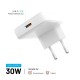 Incarcator EU, Type-C, 30W - Fixed Slim (FIXCG30S-C-WH) - White Incarcator EU, Type-C, 30W - Fixed Slim (FIXCG30S-C-WH) - White