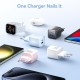 Incarcator GaN, Type-C, USB, PD30W, Dual Fast Charging - Vention (FEQW0-EU) - White Incarcator GaN, Type-C, USB, PD30W, Dual Fast Charging - Vention (FEQW0-EU) - White