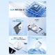 Incarcator GaN, Type-C, USB, PD30W, Dual Fast Charging - Vention (FEQW0-EU) - White Incarcator GaN, Type-C, USB, PD30W, Dual Fast Charging - Vention (FEQW0-EU) - White