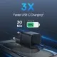 Incarcator GaN5S, Type-C, Fast Charge, 30W - Baseus Gallium Nitride (P10162504113-00) - Black Incarcator GaN5S, Type-C, Fast Charge, 30W - Baseus Gallium Nitride (P10162504113-00) - Black