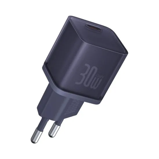 Incarcator GaN5S, Type-C, Fast Charge, 30W - Baseus Gallium Nitride (P10162504523-00) - Purple