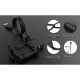 Incarcator pentru Garmin Fenix 3 / 3 HR / 3 Sapphire, USB, 1m - Techsuit (TGC5) - Black