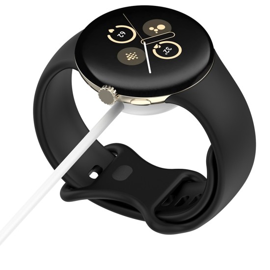Incarcator pentru Google Pixel Watch 3 (41mm, 45mm) / 2 / Fitbit Ace LTE, Type-C - Techsuit (THC5) - White Incarcator pentru Google Pixel Watch 3 (41mm, 45mm) / 2 / Fitbit Ace LTE, Type-C - Techsuit (THC5) - White