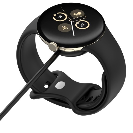 Incarcator pentru Google Pixel Watch3 (41mm, 45mm) / 2 / Fitbit Ace LTE, Type-C - Techsuit (THC5) - Black Incarcator pentru Google Pixel Watch3 (41mm, 45mm) / 2 / Fitbit Ace LTE, Type-C - Techsuit (THC5) - Black