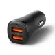Incarcator pentru Masina 2 x USB, 30W - Spigen Essential (EV302) - Black
