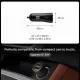 Incarcator pentru Masina 2 x USB, 30W - Spigen Essential (EV302) - Black