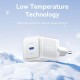 Incarcator pentru priza EU, GaN, 20W, Type-C, Smart Charging - Vention (FEPB0-EU) - Black