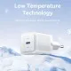 Incarcator pentru priza EU, GaN, 20W, Type-C, Smart Charging - Vention (FEPW0-EU) - White Incarcator pentru priza EU, GaN, 20W, Type-C, Smart Charging - Vention (FEPW0-EU) - White