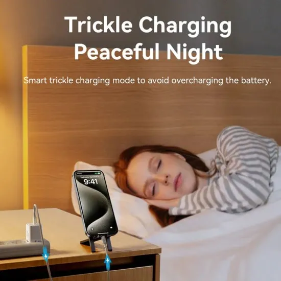 Incarcator pentru priza EU, GaN, 20W, Type-C, Smart Charging - Vention (FEPW0-EU) - White Incarcator pentru priza EU, GaN, 20W, Type-C, Smart Charging - Vention (FEPW0-EU) - White