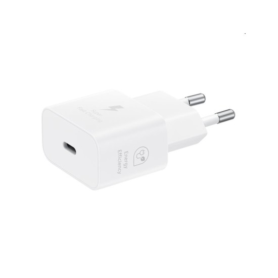 Incarcator pentru Priza Type-C, Fast Charging, 25W - Samsung EP-T2510 (EP-T2510NWEGWW) - White (Blister Packing) Incarcator pentru Priza Type-C, Fast Charging, 25W - Samsung EP-T2510 (EP-T2510NWEGWW) - White (Blister Packing)