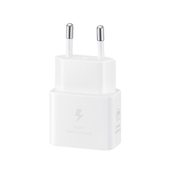 Incarcator pentru Priza Type-C, Fast Charging, 25W - Samsung EP-T2510 (EP-T2510NWEGWW) - White (Blister Packing) Incarcator pentru Priza Type-C, Fast Charging, 25W - Samsung EP-T2510 (EP-T2510NWEGWW) - White (Blister Packing)