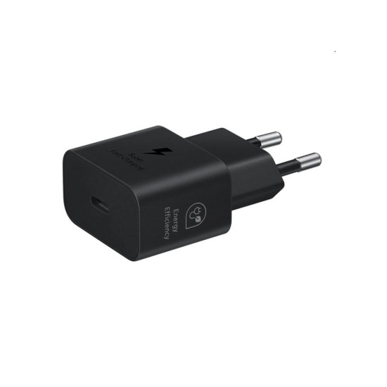 Incarcator pentru Priza Type-C, Super Fast Charging, 25W - Samsung T2510N (EP-T2510NBEGEU) - Black (Blister Packing)