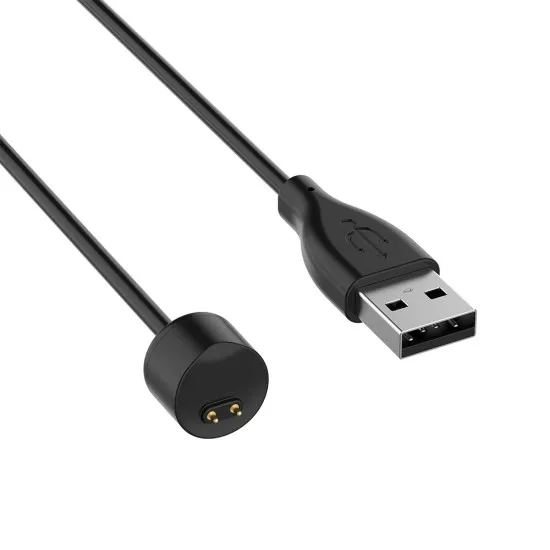 Incarcator pentru Xiaomi Mi Band 5/6/7, USB, 3.5W, 1m - Techsuit (TXC1) - Black